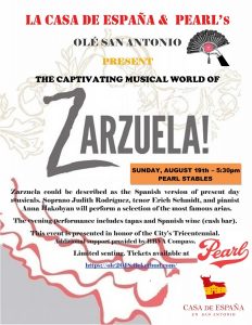 The Captivating Musical World of ZARZUELA
