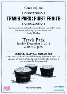 Travis Park: First Fruits - Artist Walk